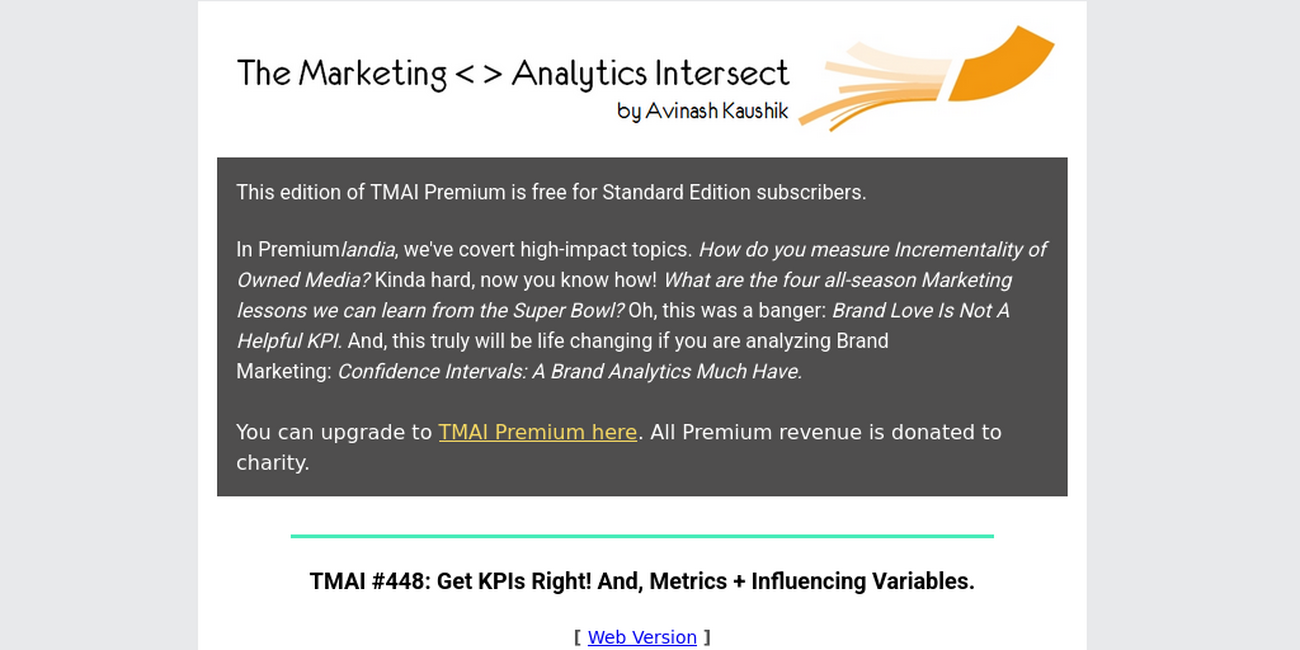TMAI #448: 🎯Get KPIs Right! And, Metrics + Influencing Variables.